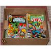 Image 1 : BOX FULL OF ASSTD VINTAGE SUPER HERO COMICS