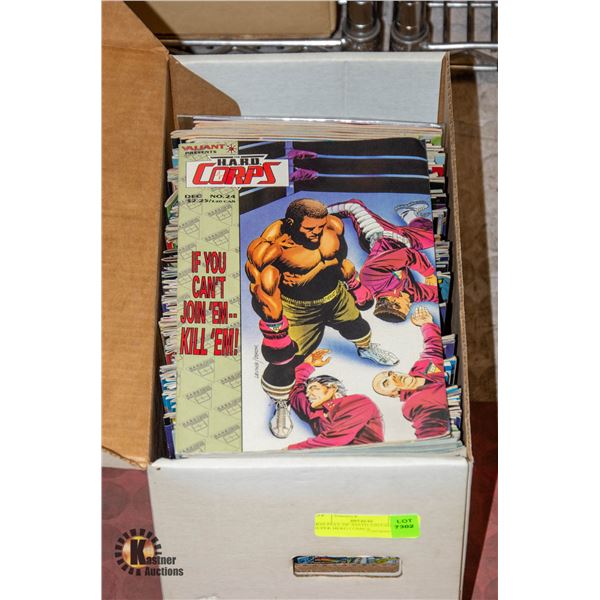BOX FULL OF ASSTD VINTAGE SUPER HERO COMICS