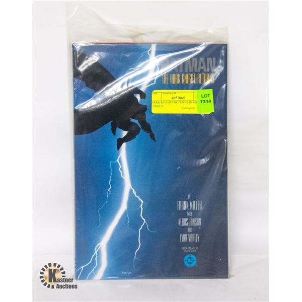 DARK KNIGHT RETURNS BOOKS 1-4 COMICS