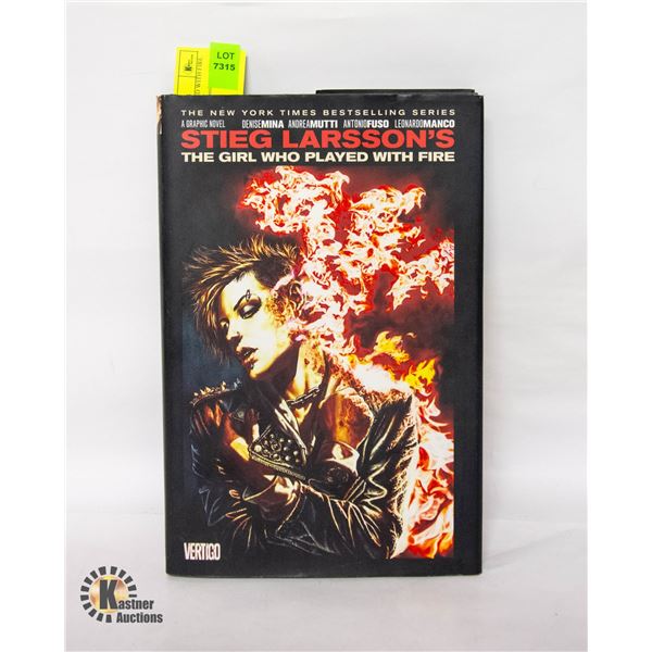 THE GIRL WHO PLAYED WITH FIRE HARDCOVER GRAPHIC