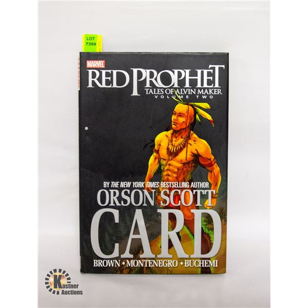 RED PROPHET HARDCOVER GRAPHIC NOVEL
