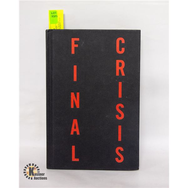 DC COMICS FINAL CRISIS HARDCOVER GRAPHIC NOVEL