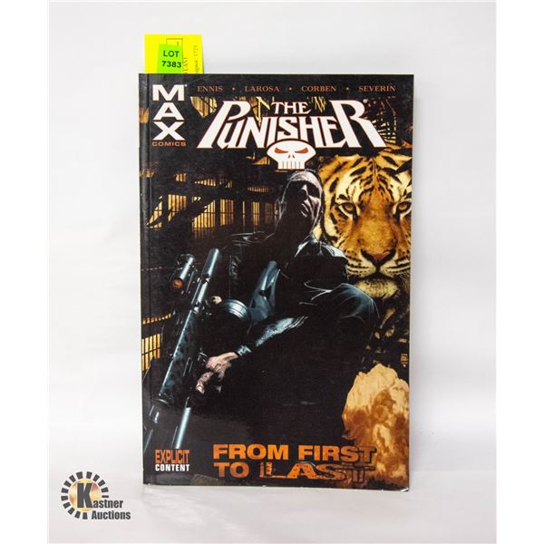 THE PUNISHER FIRST TO LAST GRAPHIC NOVEL