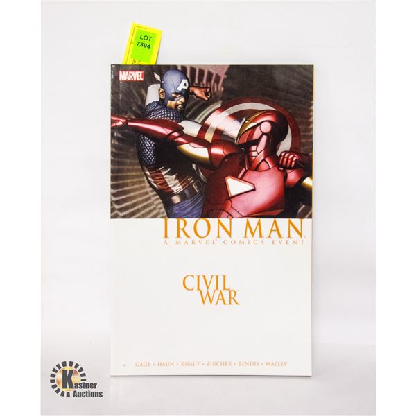 IRON MAN CIVIL WAR GRAPHIC NOVEL