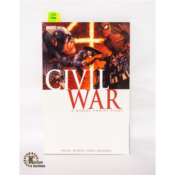 MARVEL CIVIL WAR EVENT GRAPHIC NOVEL
