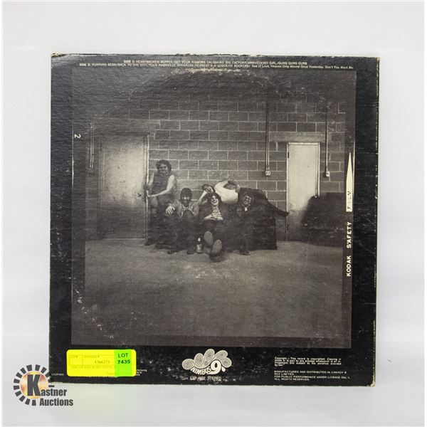 THE GUESS WHO VINYL RECORD