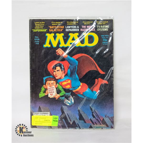 1979 SUPERMAN COVER - MAD MAGAZINE