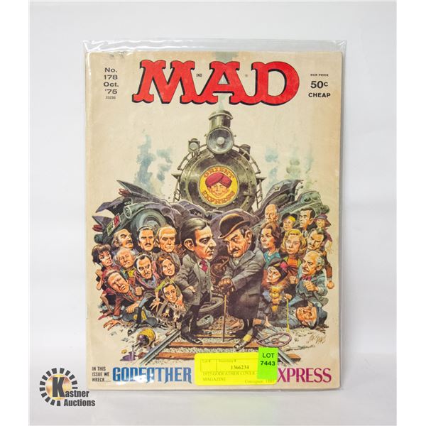 1975 GODFATHER COVER - MAD MAGAZINE