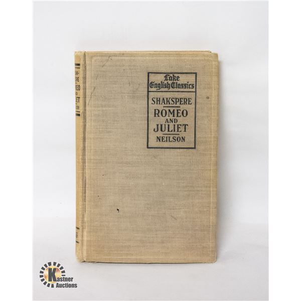 1920 SHAKESPEAR - ROMEO AND JULIET