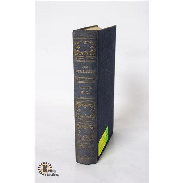 1943 LES MISERABLE BOOK BY VICTOR HUGO