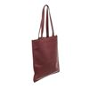 Image 3 : Fendi Brown Leather Logo Shopper Tote Bag