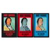 Image 1 : American Indian Series 3 Piece Set (Black, Red & Blue) by Warhol (1928-1987)