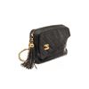 Image 2 : Chanel Black Leather Diagnorial Camera Bag