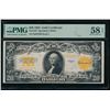 Image 1 : 1922 $20 Gold Certificate PMG 58EPQ