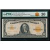 Image 1 : 1922 $10 Gold Certificate PMG 30