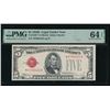 Image 1 : 1928E $5 STAR Legal Tender Note PMG 64EPQ
