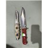 Image 1 : Knives, one has broken tip see picture