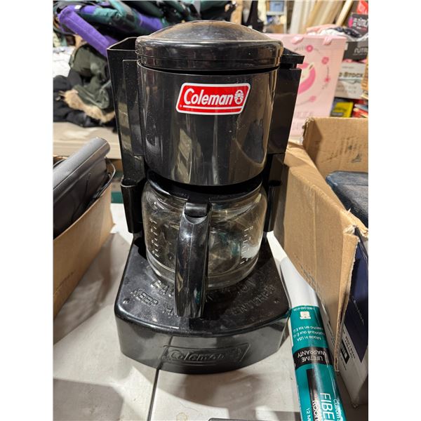Coleman coffee make missing water cover