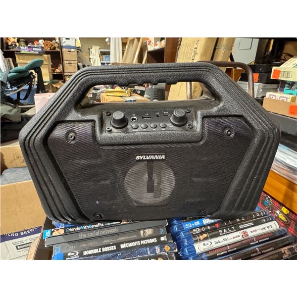 Silva light up Bluetooth speaker untested