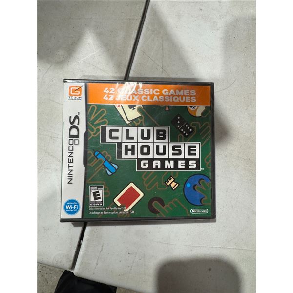 New sealed Nintendo DS Clubhouse games