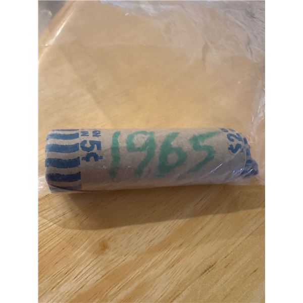 Roll of 1965 Nickles