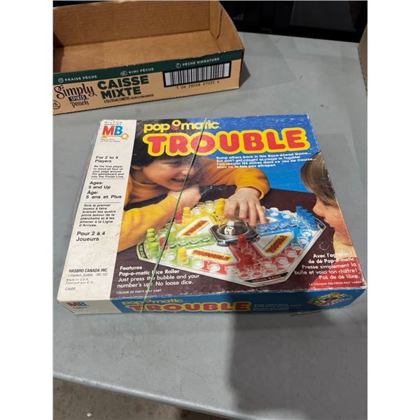 Trouble game