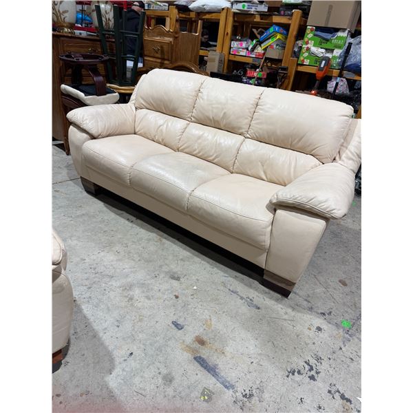 Lorenzo Leather Couch