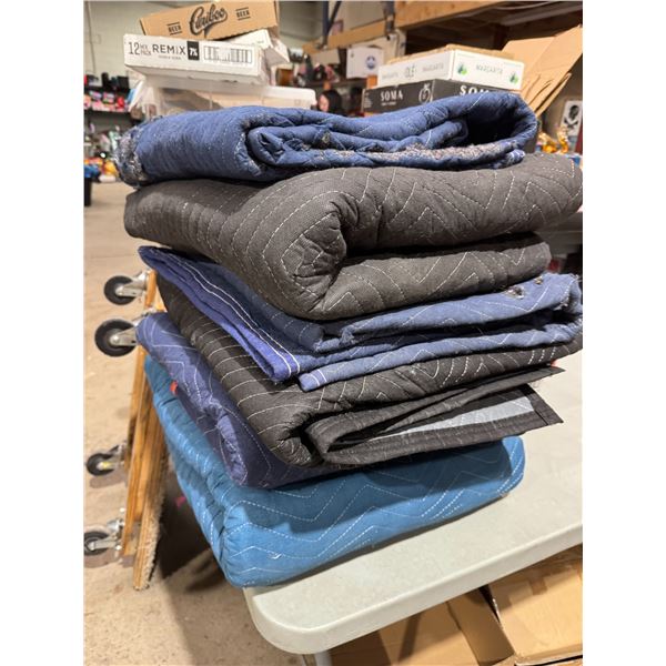 6 moving Blankets