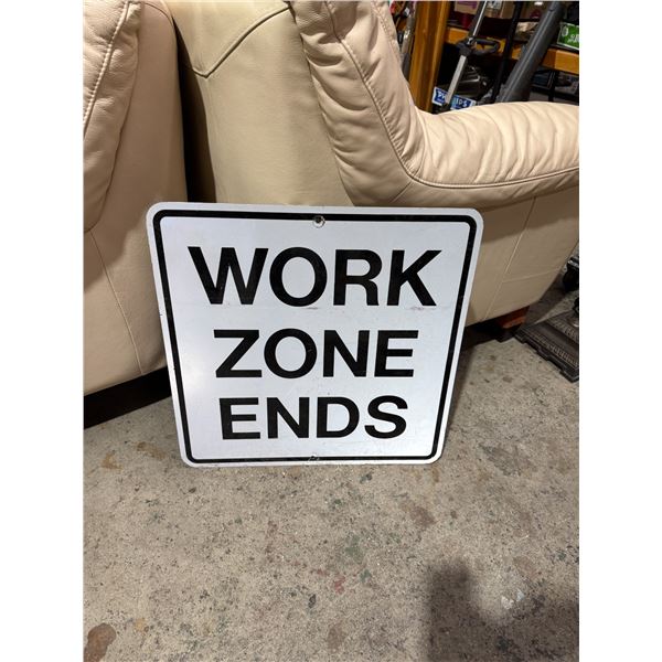 Work zone inside