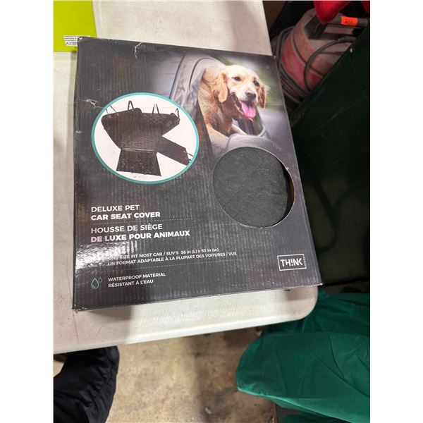 Deluxe pet car seat cover