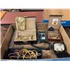 Image 1 : Assorted jewelry boxes and contents, cufflinks, etc.