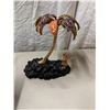 Image 1 : Hawaiian palm tree, precious stone figurine