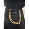 Image 2 : New Smartlife Gold Plated Cuban Link Bracelet 7.0" long
