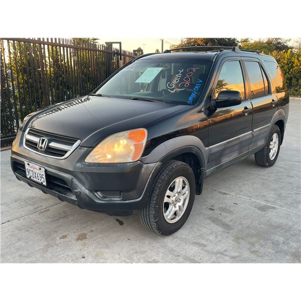 HOND CR-V 2002 T-SMOG -2 DAYS