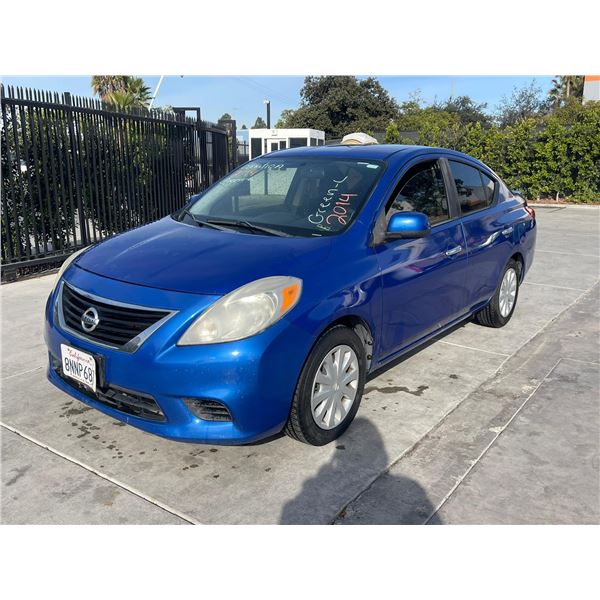 NISS VERSA 2014 SALV-T-DON TMU