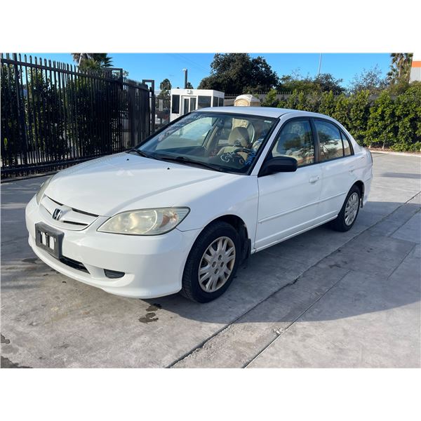 HOND CIVIC 2005 T-DON - SMOG