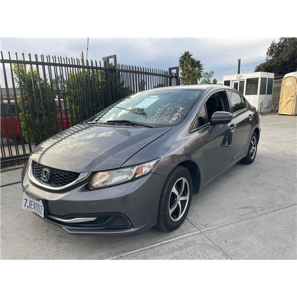 HOND CIVIC 2015 WAIT/TITLE- SMOG