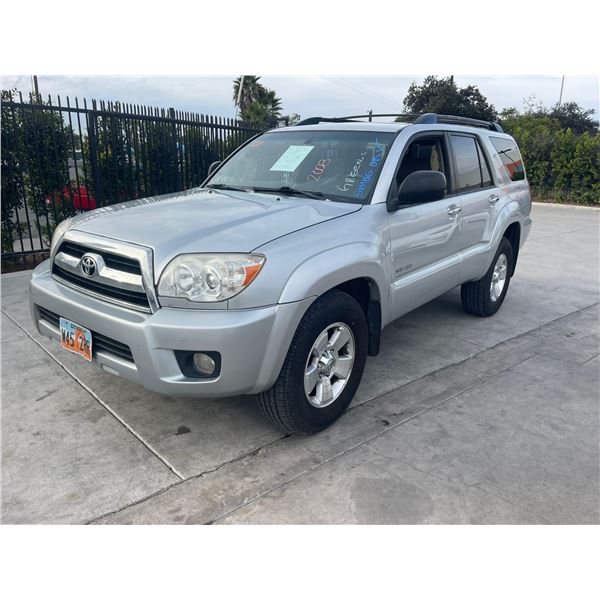 TOYT 4RUNNER 2008 O/S-T SMOG-2 DAYS