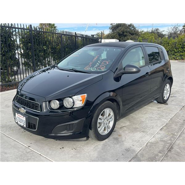 CHEV SONIC  2012 T-DONATION