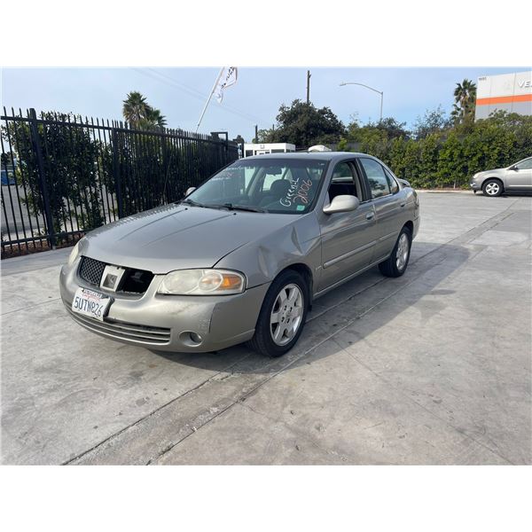 NISS SENTRA 2006 T-DONATION