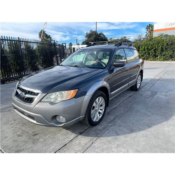 SUBA OUTBACK 2008 APP DUP/T -