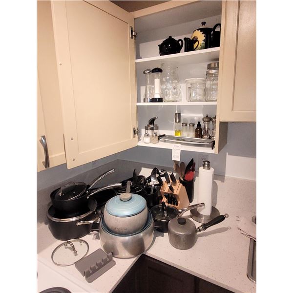 Oxo Knives, pots & Pans plus more A