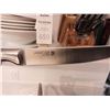 Image 10 : Sabatier Knives, Block & Serving A