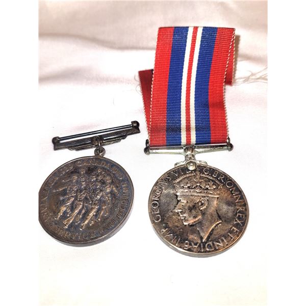 Canadian War Medals A