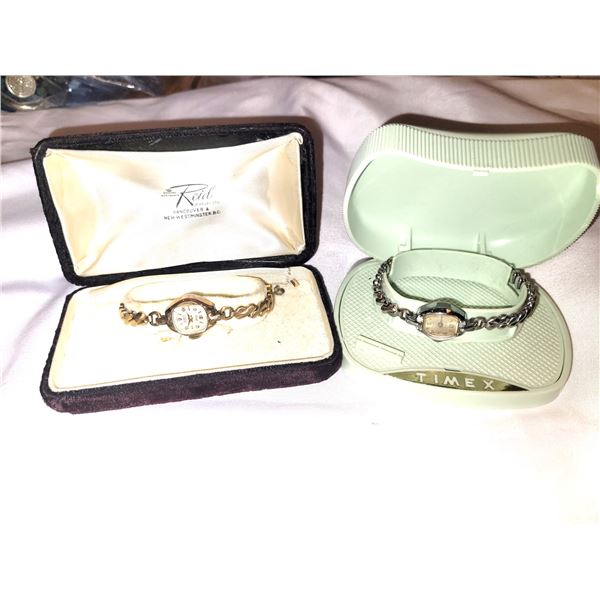 Vintage Reid & Timex Watches A
