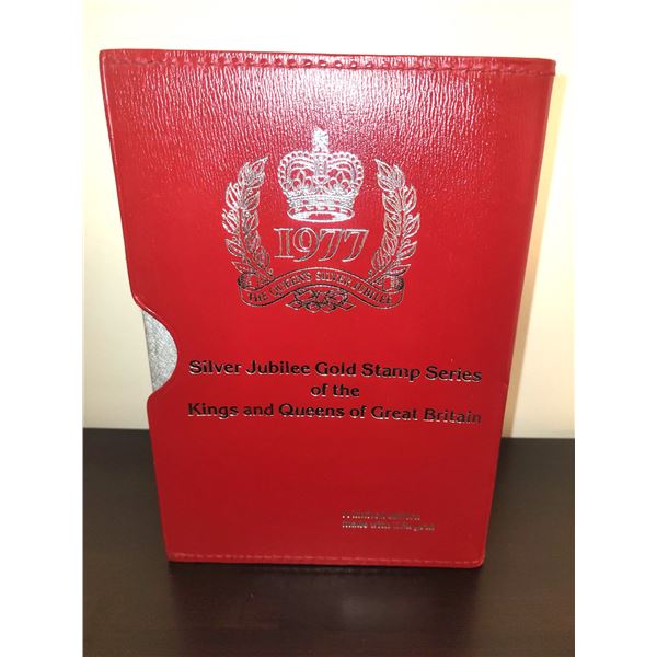 Kings & Queens Great Britain Gold Stamps A