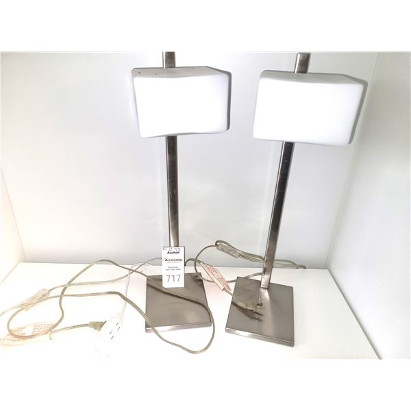 Pair Designer Lamps B