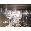 Image 3 : Crystal & Glass Stemware A