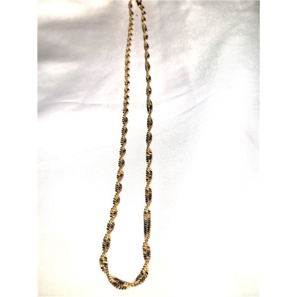 14 K Gold Necklace A