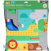 Image 1 : NEW PETIT COLLAGE WOODEN PUZZLE + PLAY SHAPED